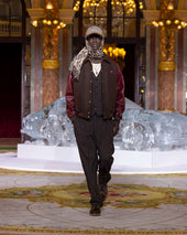 La Veste Teddy Laine Et Cuir