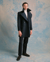 Navy Bridgecoat