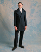 Navy Bridgecoat