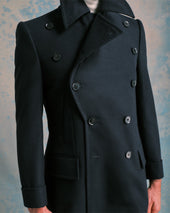 Navy Bridgecoat