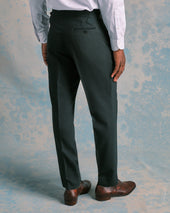 Dark Forest Green Contemporary Trousers