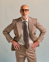 Bronze Staircase Stripe Tie