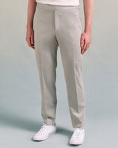 Sage Cotton Contemporary Trousers