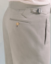 Sage Cotton Contemporary Trousers