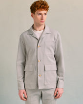 Sage Cotton Chore Jacket