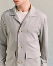 Sage Cotton Chore Jacket