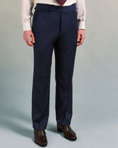 Navy Mesh Classic Trousers