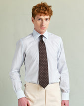Ice Silk Blend Classic Collar Shirt