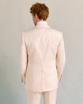 Off-White Cotton Blend Suit