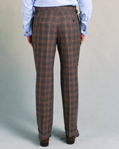 Heritage Check Parallel Trousers