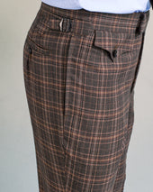 Heritage Check Parallel Trousers