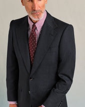 Heritage Stripe Single-Breasted Jacket