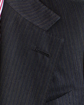 Heritage Stripe Single-Breasted Jacket