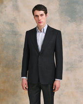 Charcoal Blue Fleck Jacket