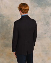 Dark Plum Unstructured Jacket