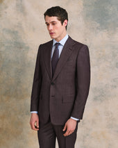 Dark Plum Suit