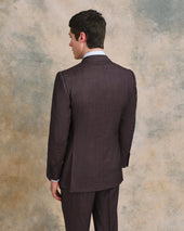 Dark Plum Suit