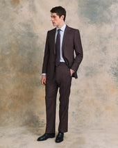 Dark Plum Suit