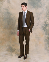 Brown Mohair Suit