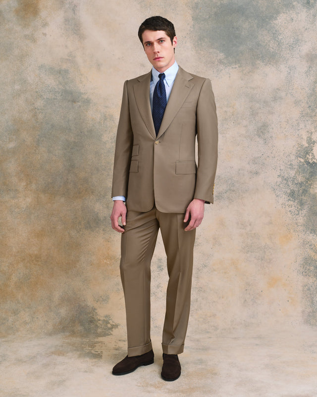 Tan Suit