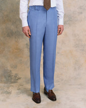 Sky Silk Blend Suit