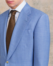 Sky Silk Blend Suit