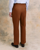 Brick Silk and Cotton Heritage Suit
