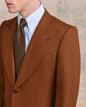 Brick Silk and Cotton Heritage Suit