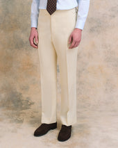 Off-White Twill Heritage Suit