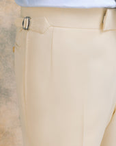 Off-White Twill Heritage Suit