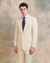 Off-White Twill Heritage Suit