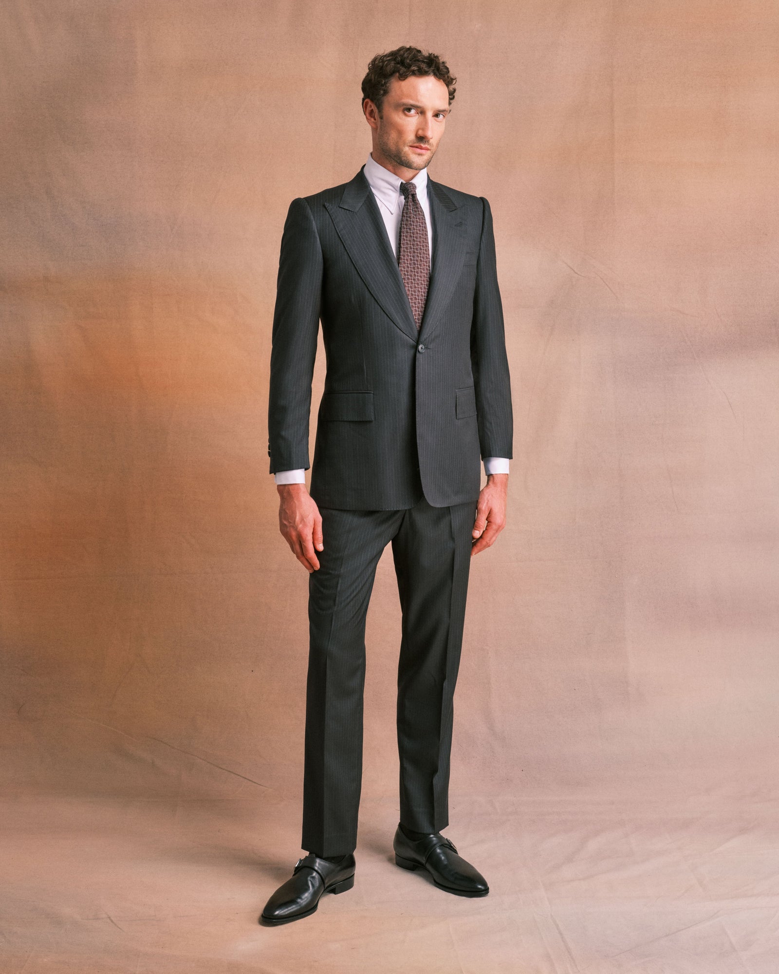 Stripe Contemporary Suit