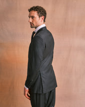 Charcoal Stripe Contemporary Jacket