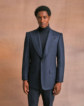 Navy Flannel Heritage Jacket
