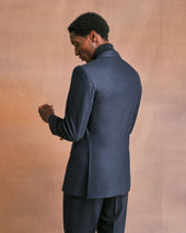 Navy Flannel Heritage Jacket