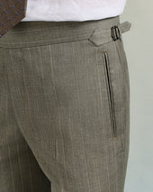 Green-Grey Classic Trousers