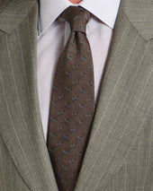 Bronze Deco Icon Tie