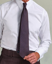 Bronze And Navy Honeycomb Tie
