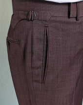 Dark Plum Classic Trousers