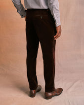 Burgundy Velvet Suit