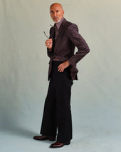 Dark Plum Contemporary Jacket