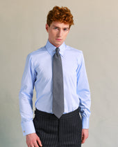 Pin Collar Shirt With French Cuffs