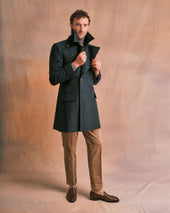 Sand Corduroy Contemporary Trousers