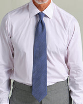 And Silver Chevron Tie
