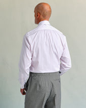 Pink Stripe Classic Collar Shirt
