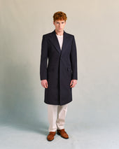 Navy Showerproof Coat