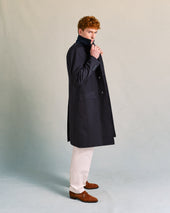 Navy Showerproof Coat