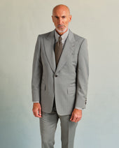 Sage Herringbone Contemporary Jacket