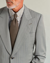 Sage Herringbone Contemporary Jacket
