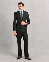 Obsidian Herringbone Heritage Suit